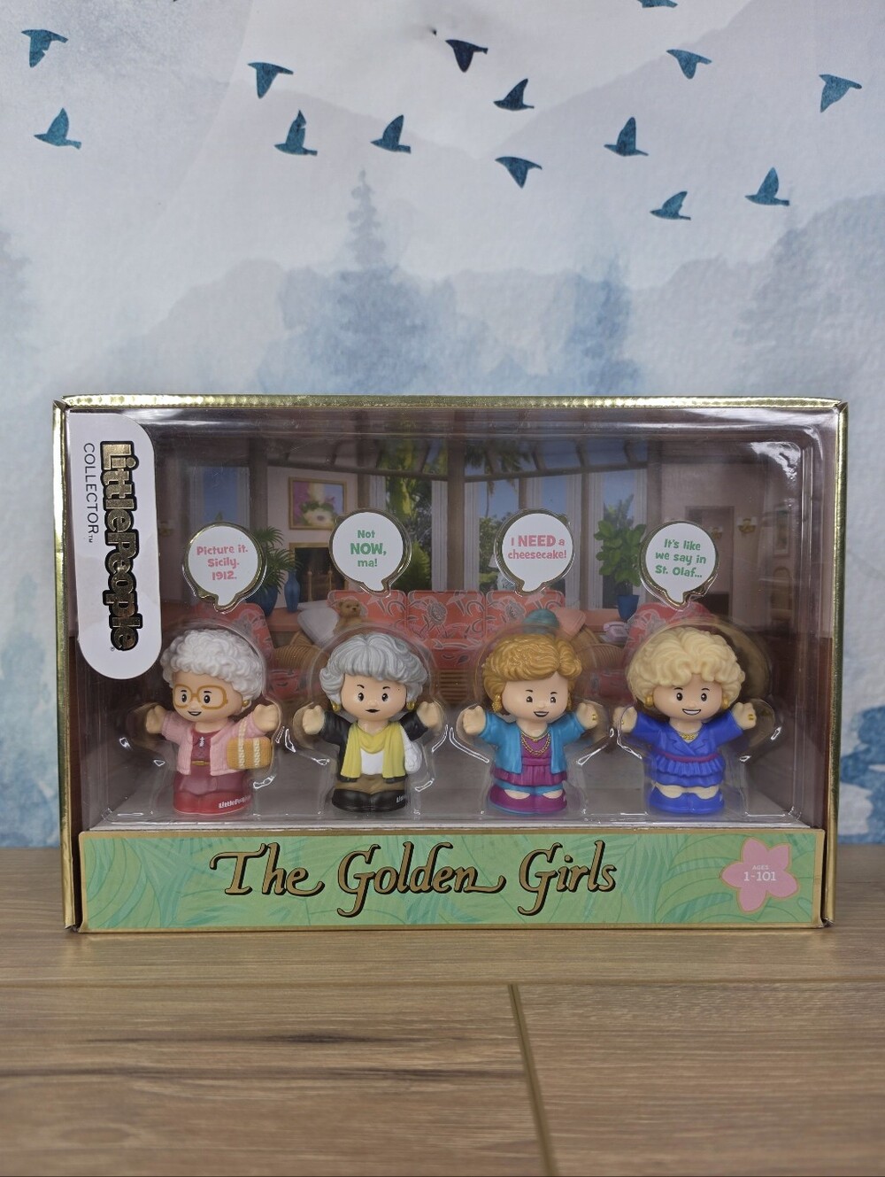 The Golden Girls Little People Collectors NEW Fisher-Price